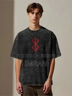 Premium Acid Wash Drop Shoulder T-Shirt