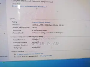Dell Optiplex 3010 Brand PC i5-3470, RAM 4GB, HDD 500GB (No Warranty)