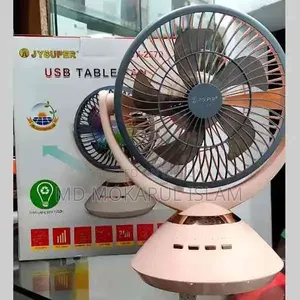 Jy-2570 9.4 Inch High Speed Rechargeable Table Fan Jy Super Jy-2570