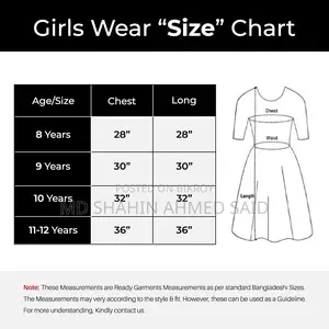Dress For 8-12 Years