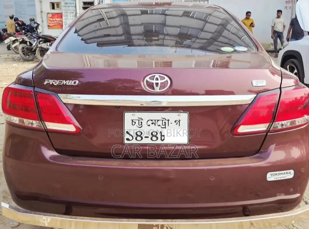 টয়োটা প্রিমিও এফএল এলইডি প্যাকেজ ২০১৯