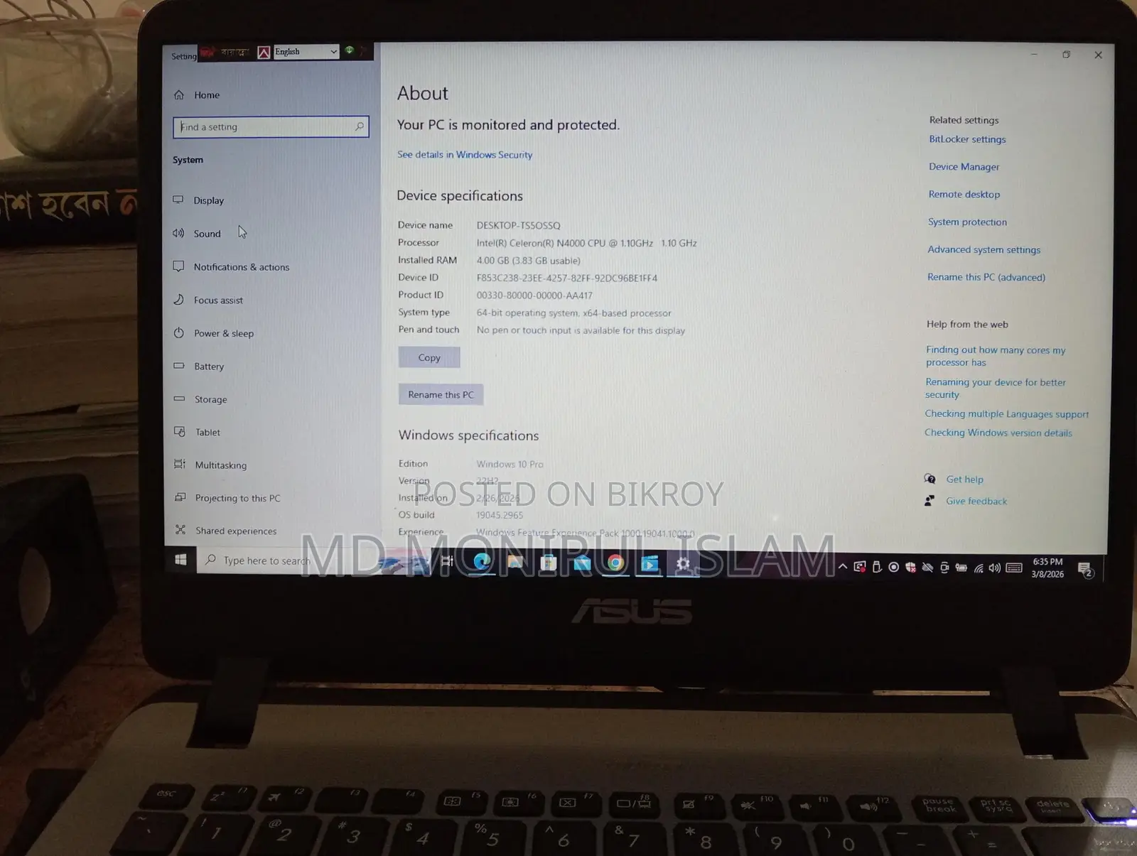 Asus Laptops