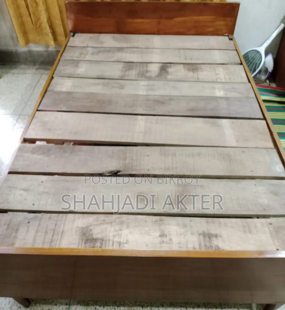 Teak Wood Bed