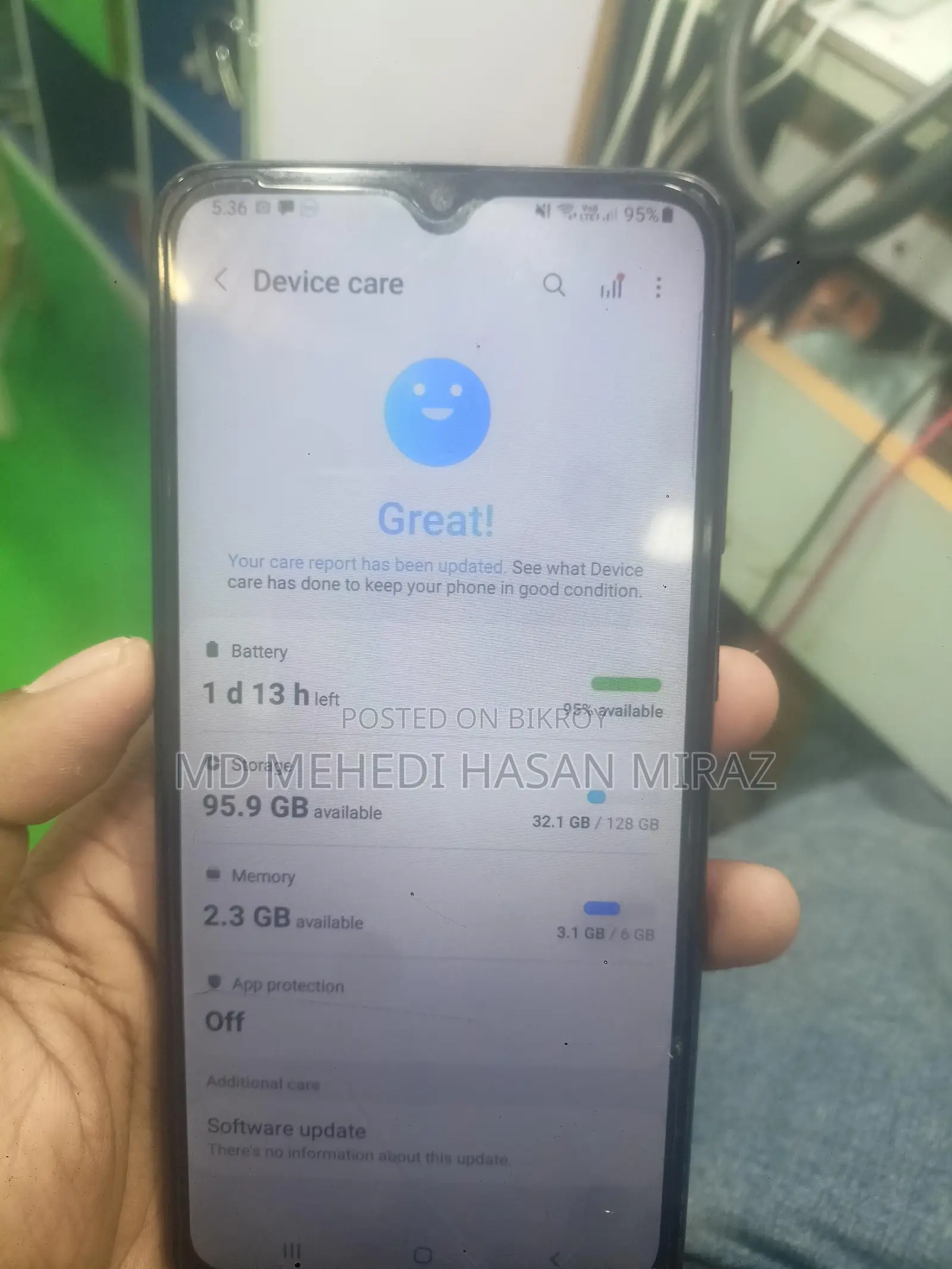 Samsung Galaxy A70 128 GB Black