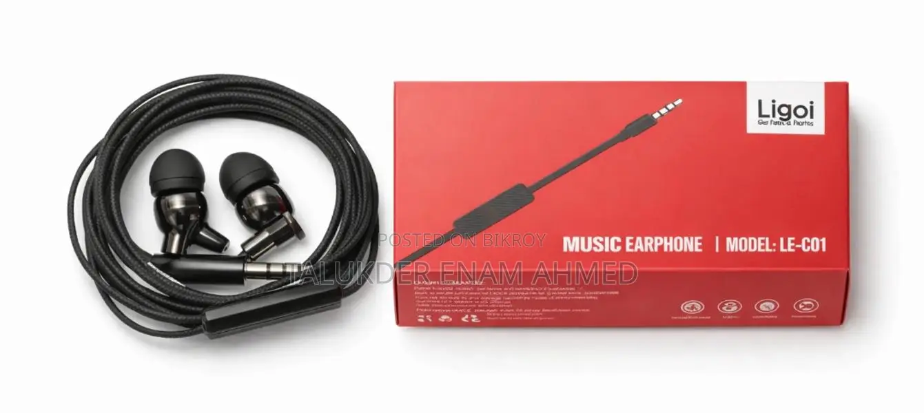 Ligoi Best Quality Wired Headphones