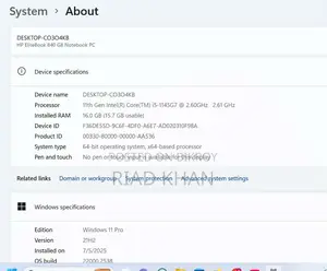 Laptop for Sale
