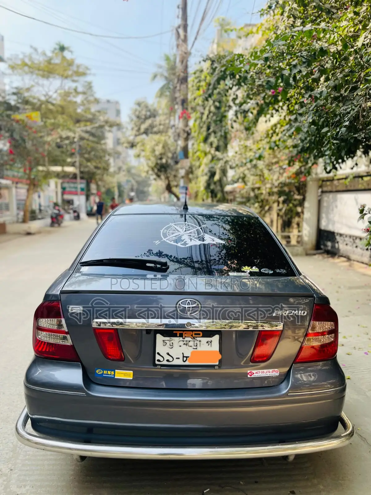 Toyota Premio gray 2004