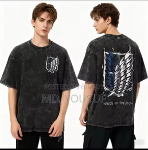 Premium Acid Wash Drop Shoulder T-shirt