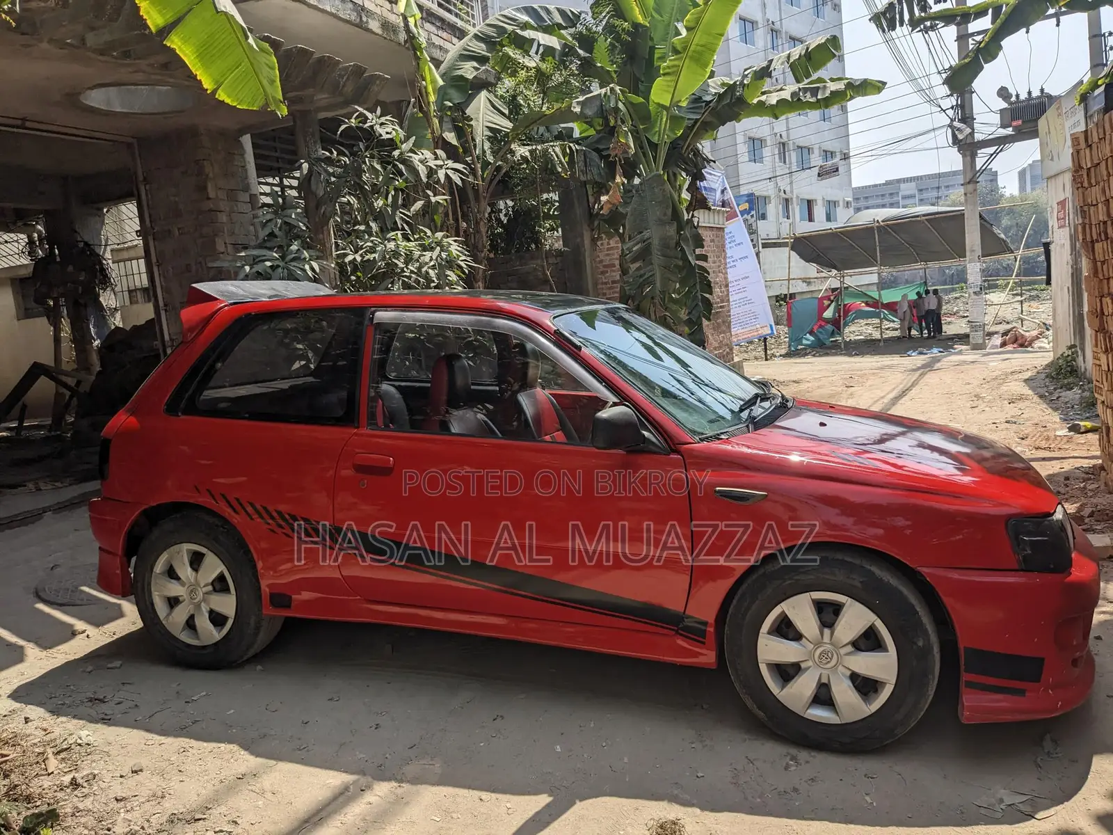 Toyota Starlet 1996 Red