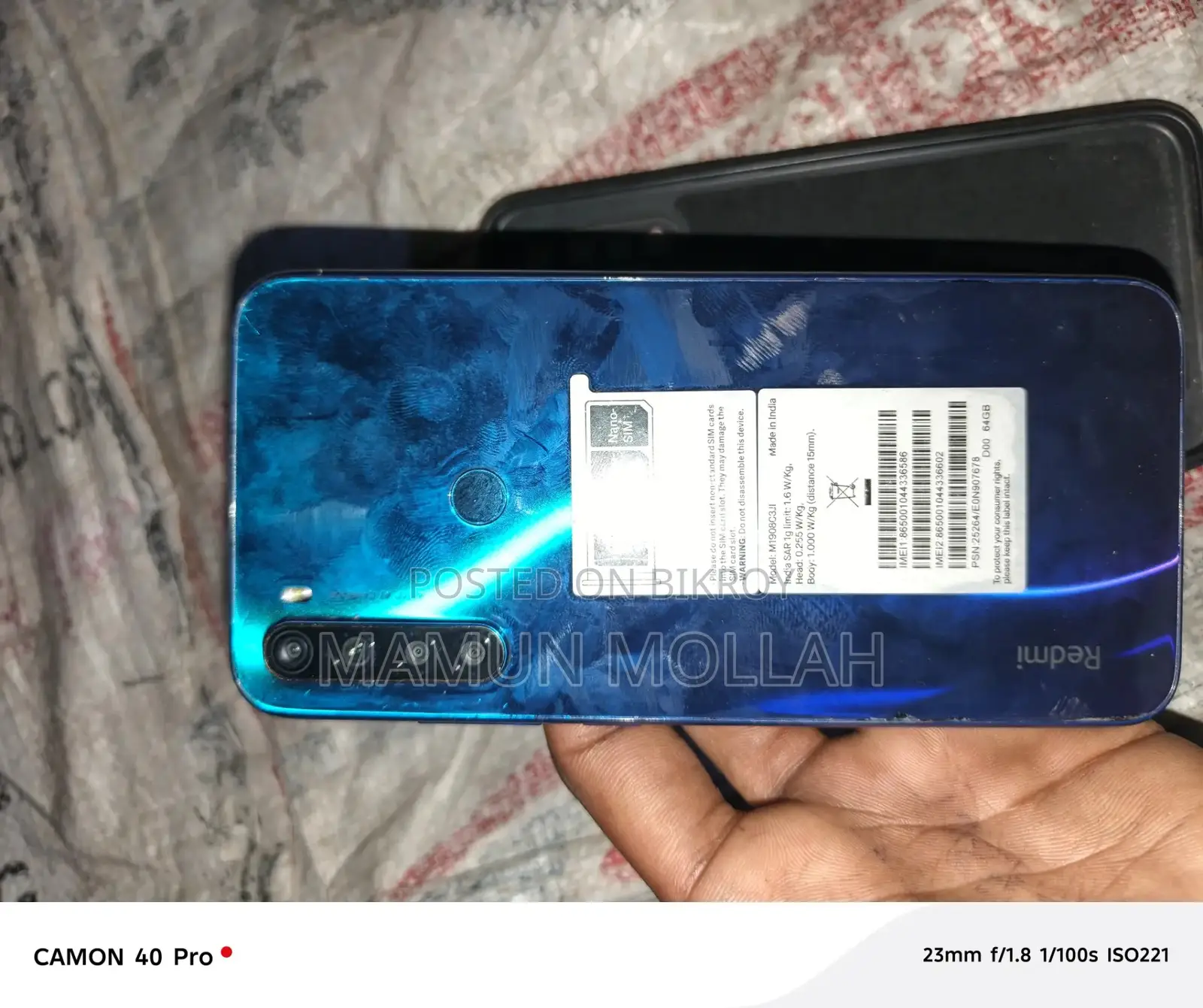 Xiaomi Redmi Note 8 (Used)