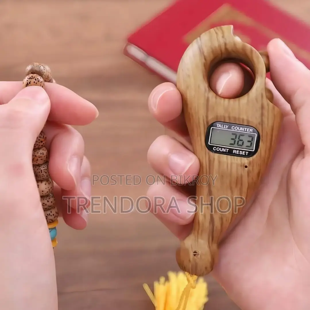 LED Digital Counter Portable Finger Tasbih