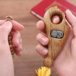LED Digital Counter Portable Finger Tasbih