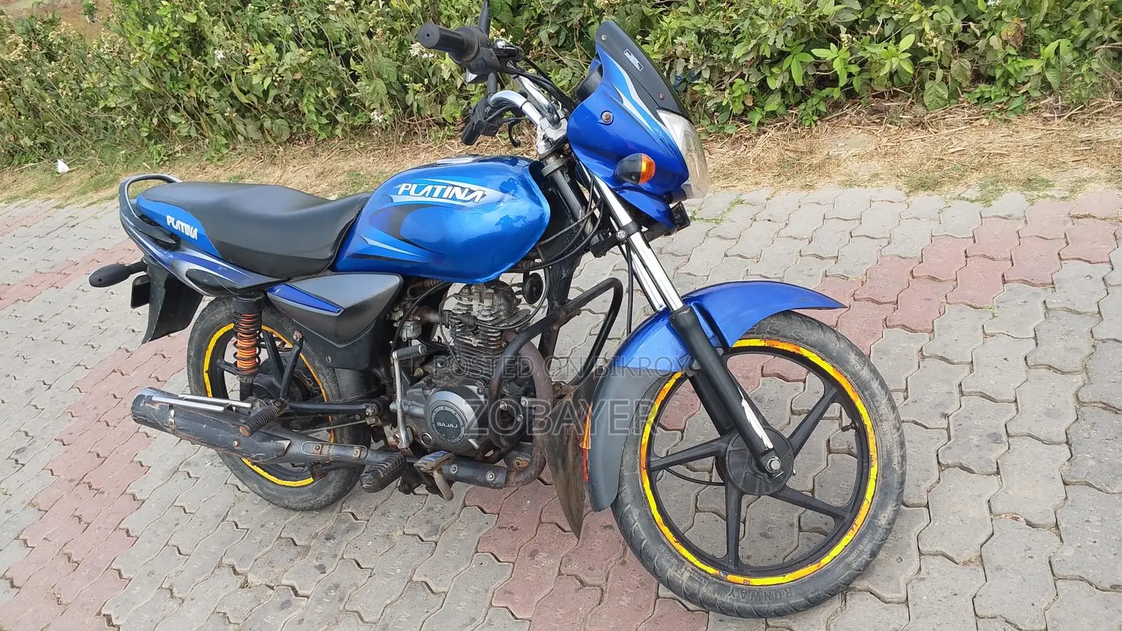 Bajaj Platina 100 . 2014
