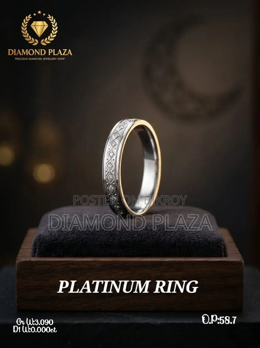 Diamond Platinum Ring