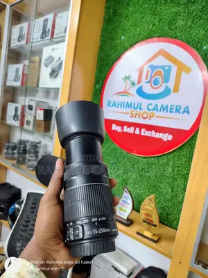 canon 55-250 is Zoom Lens fresh condition