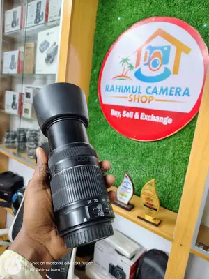 canon 55-250 is Zoom Lens fresh condition
