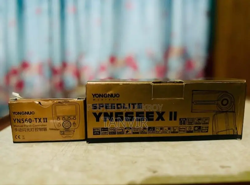 Yn565mark 2 flash with trigger
