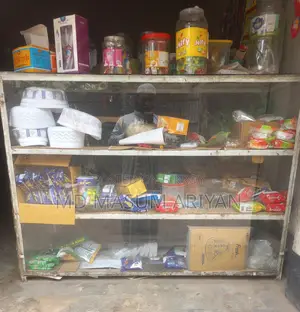 Shop front display rack