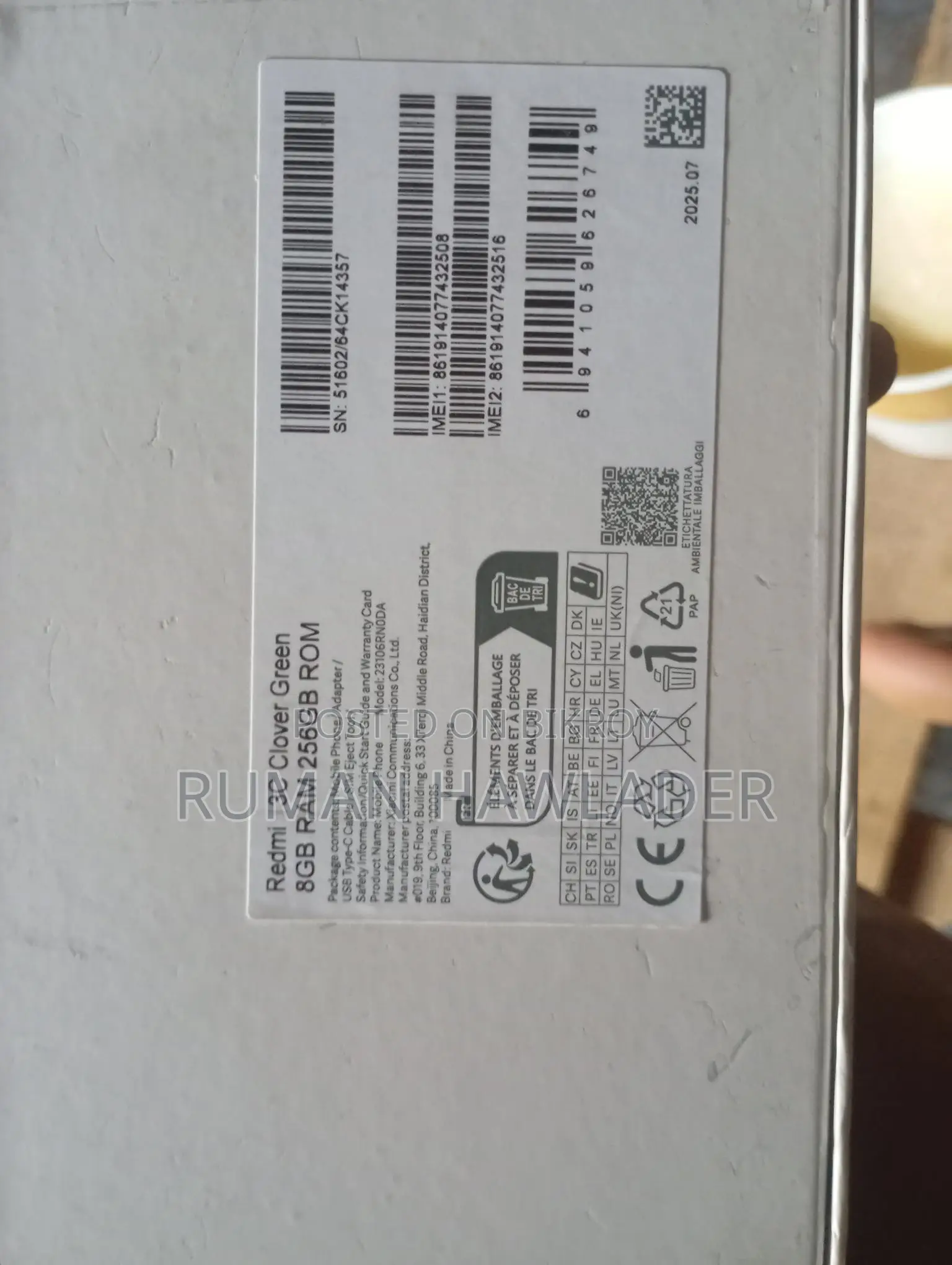 Xiaomi Redmi 13c 2024 (Brand New)