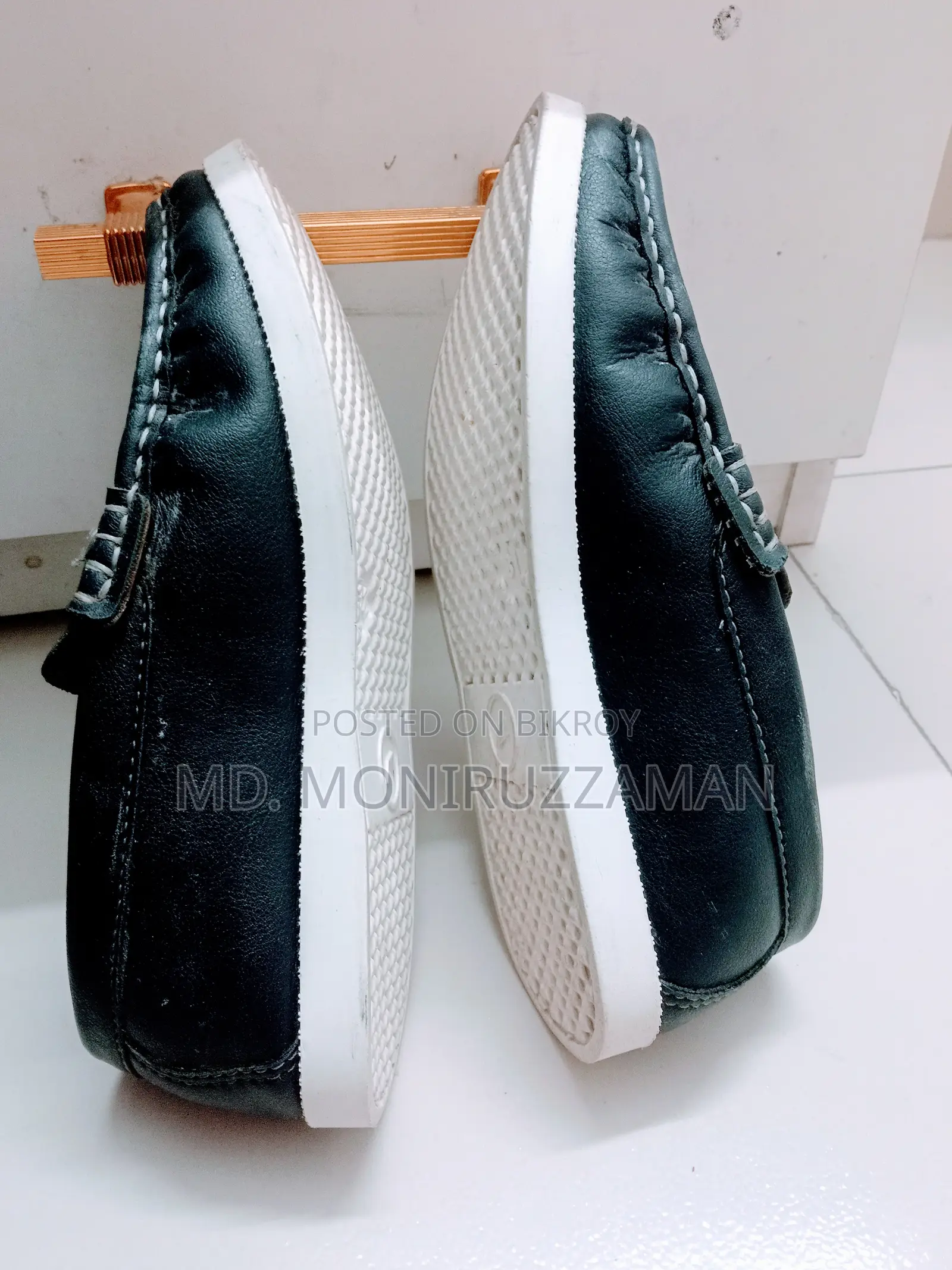 Apex brand black loafer shoes, brand new, used once