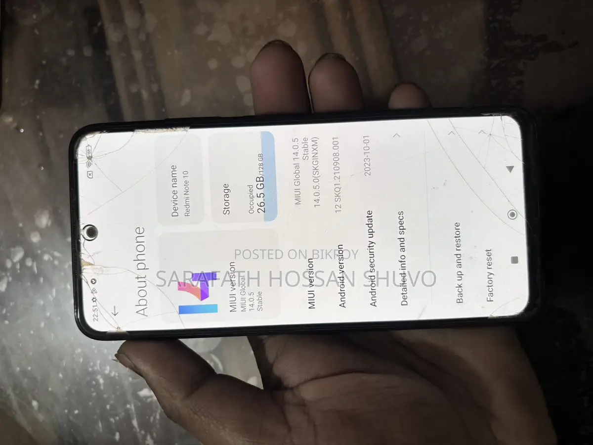 Xiaomi Redmi Note 10 6/128 (Used)