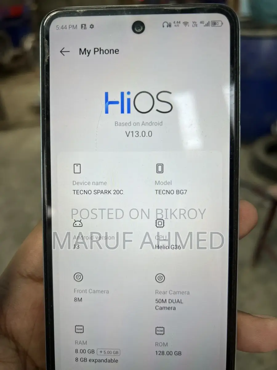 Tecno Spark 20c (Used)