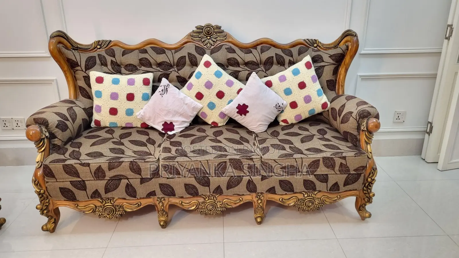 Teak Wood Sofa
