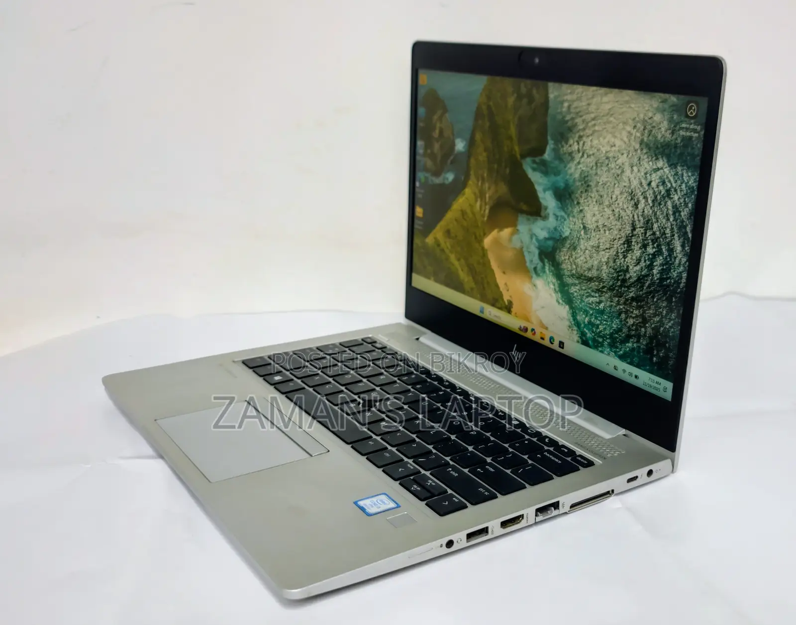 HP EliteBook 830 G5 Core i5 8th Generation SSD Slim Laptop