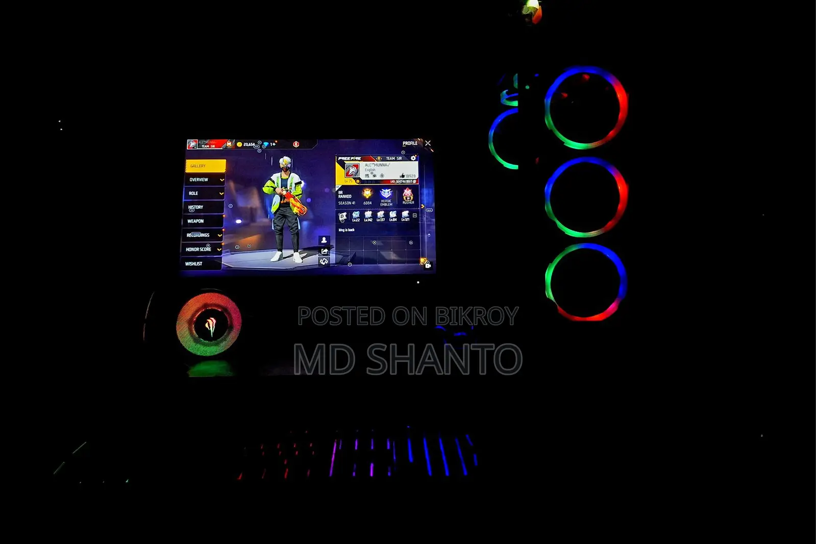Desktop computer