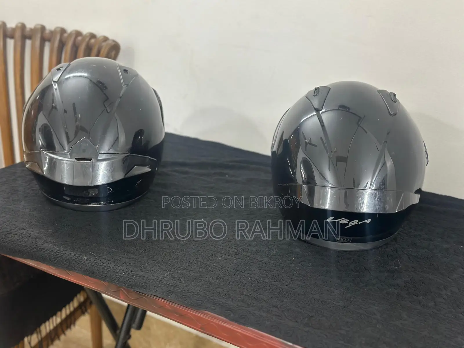 Vega and Studio Glossy Black Helmet
