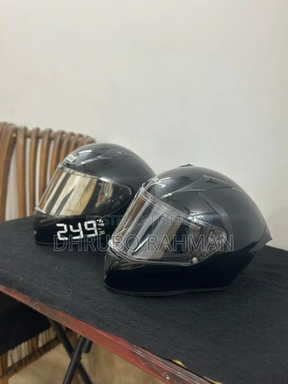 Vega and Studio Glossy Black Helmet