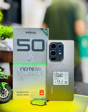 Infinix Note 50 8/256 wireless (Used)