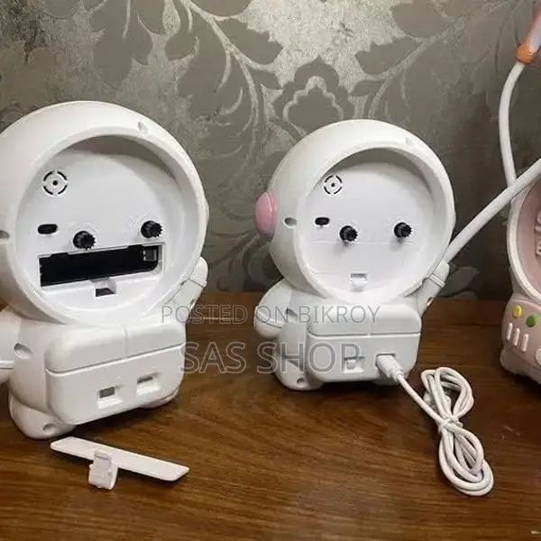 Astronaut Desk Lamp with Alarm Clock ২-ইন-১ মাল্টিফাংশনাল ল্যাম্প!!