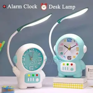 Astronaut Desk Lamp with Alarm Clock ২-ইন-১ মাল্টিফাংশনাল ল্যাম্প!!