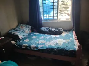 Bed with Mattress and Topper