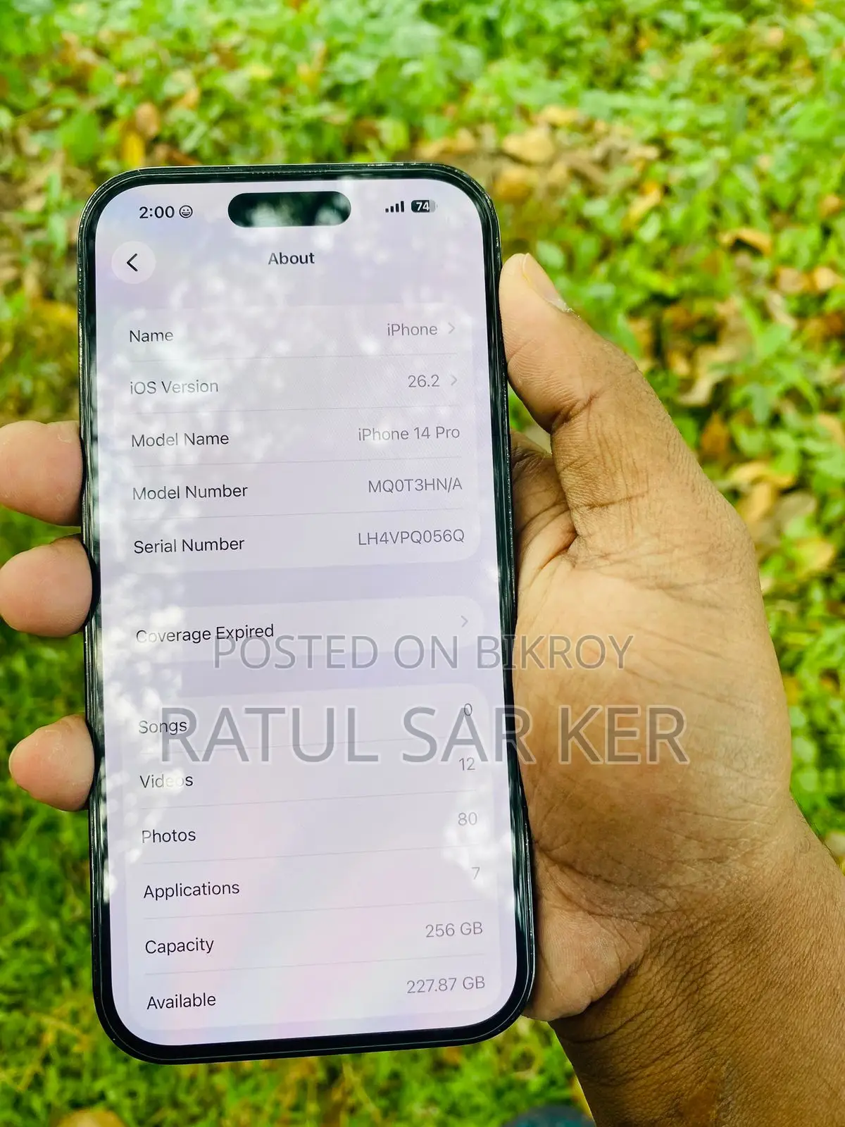 Apple iPhone 14 Pro নতুন এর মত এখনও (Used)