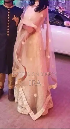 White Lehenga