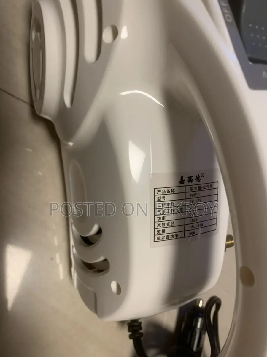 Car Vacuum Cleaner And Air Compressor
