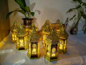 Islamic LED Ramadan Lantern Lamp