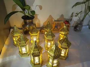 "Islamic LED Ramadan Lantern Lamp"