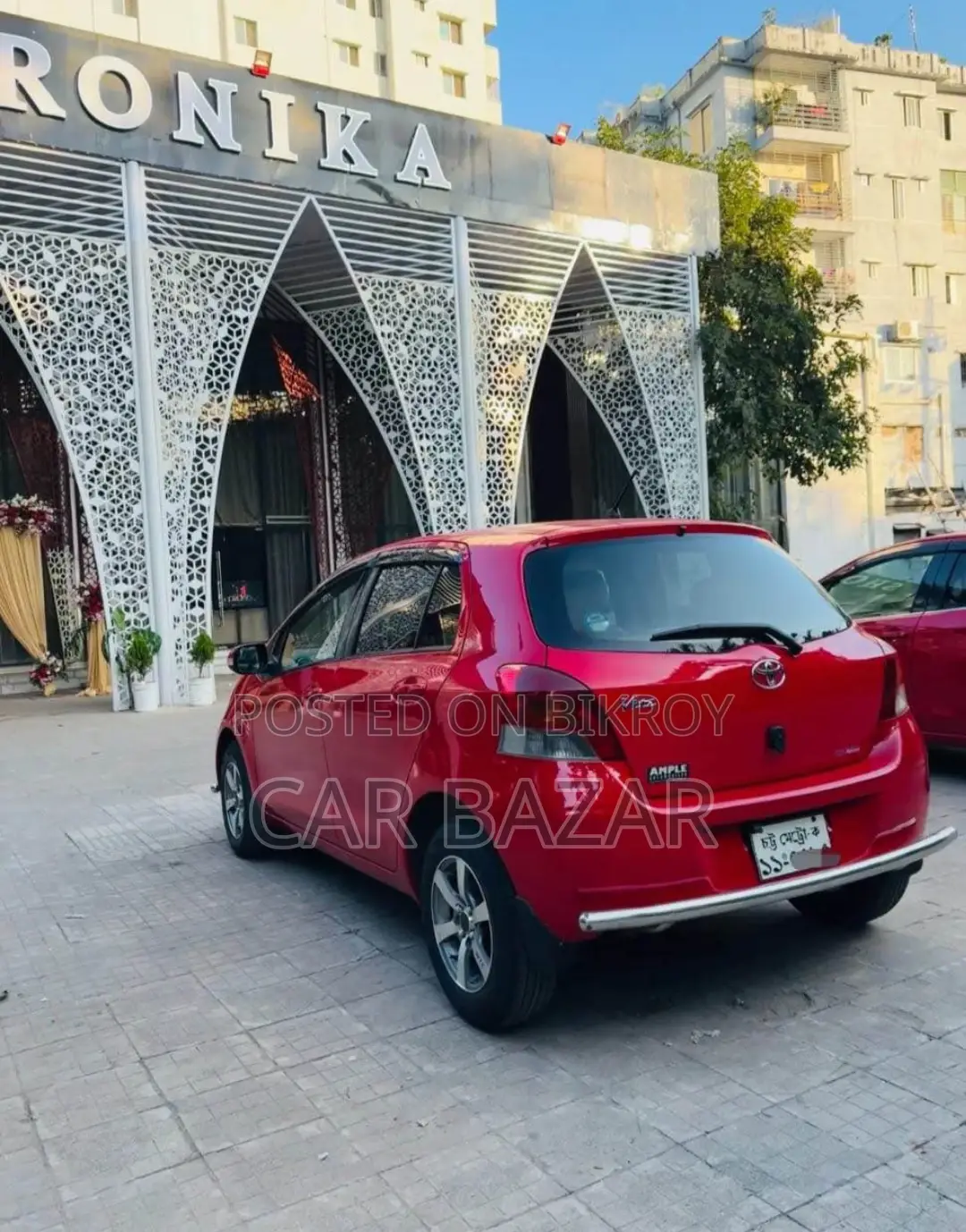 Toyota Vitz G PUSH CANDY RED 2009