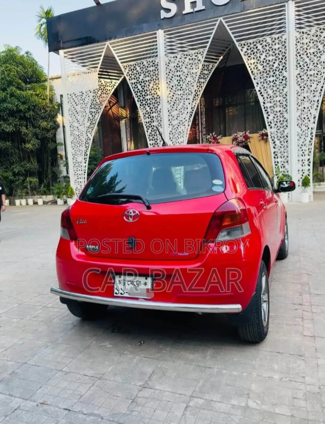 Toyota Vitz G PUSH CANDY RED 2009