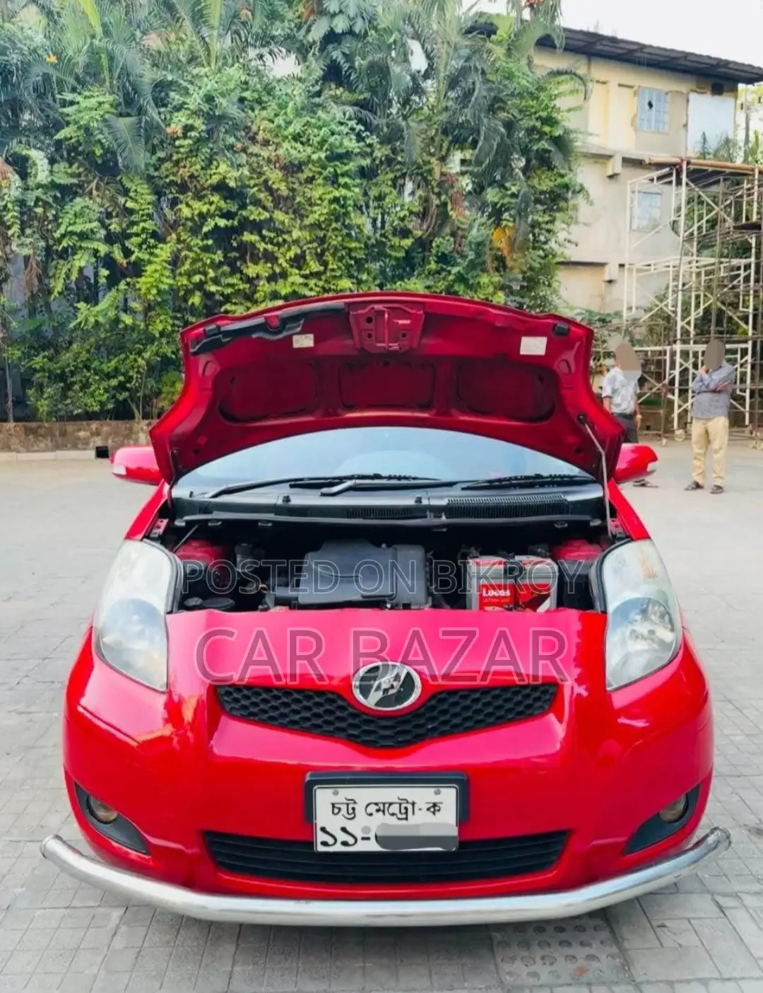 Toyota Vitz G PUSH CANDY RED 2009