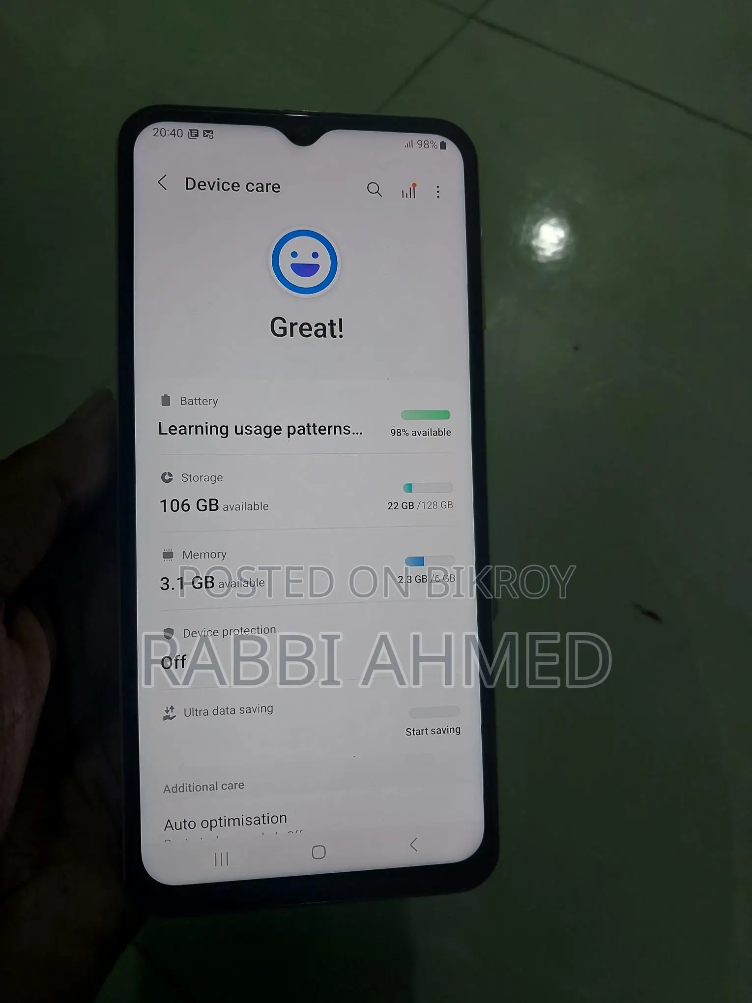 Samsung Galaxy A23 5g 6/128 (Used)