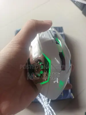 Mouse Rgb White Color Gaming