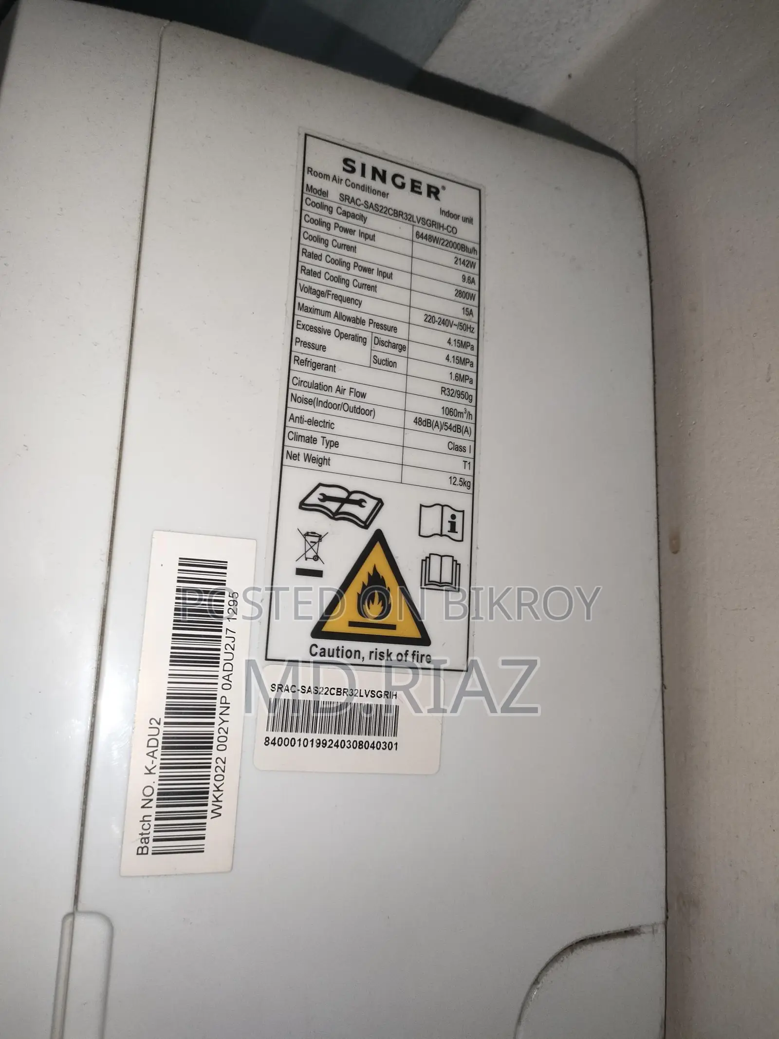 Two ACs for sale