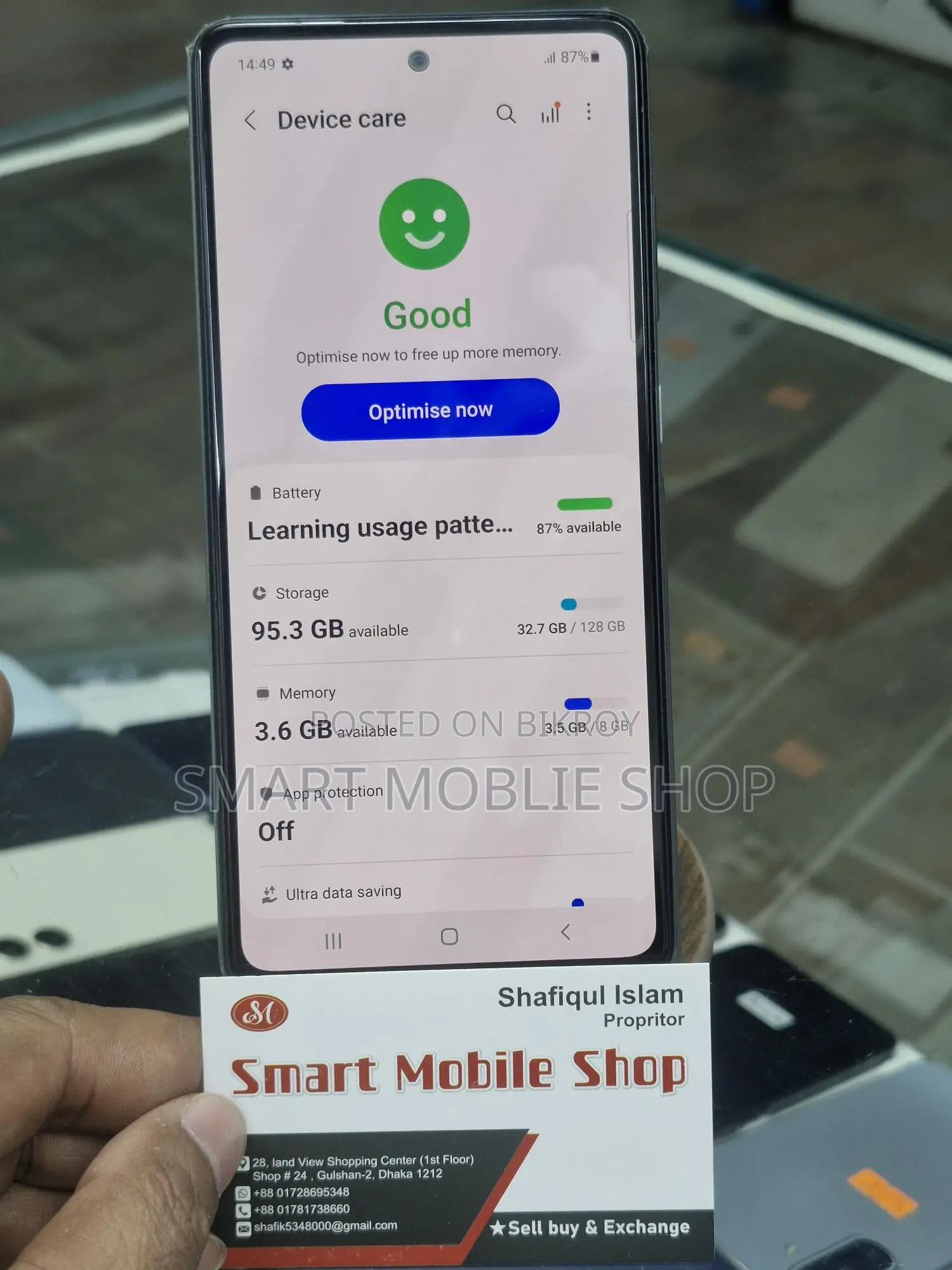 Samsung Galaxy A52S 8/128 fresh (Used)