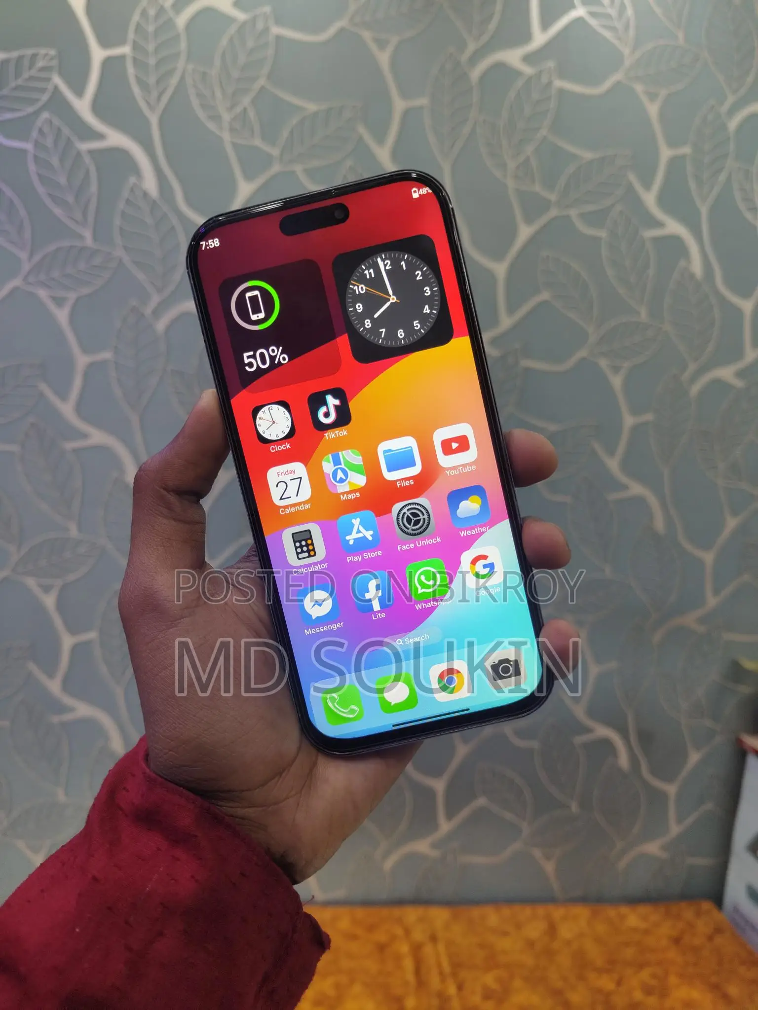 Apple iPhone X copy phone (Used)