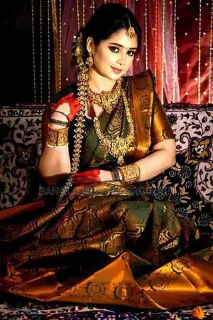Kanjivaram Katan Saree with Blouse Piece