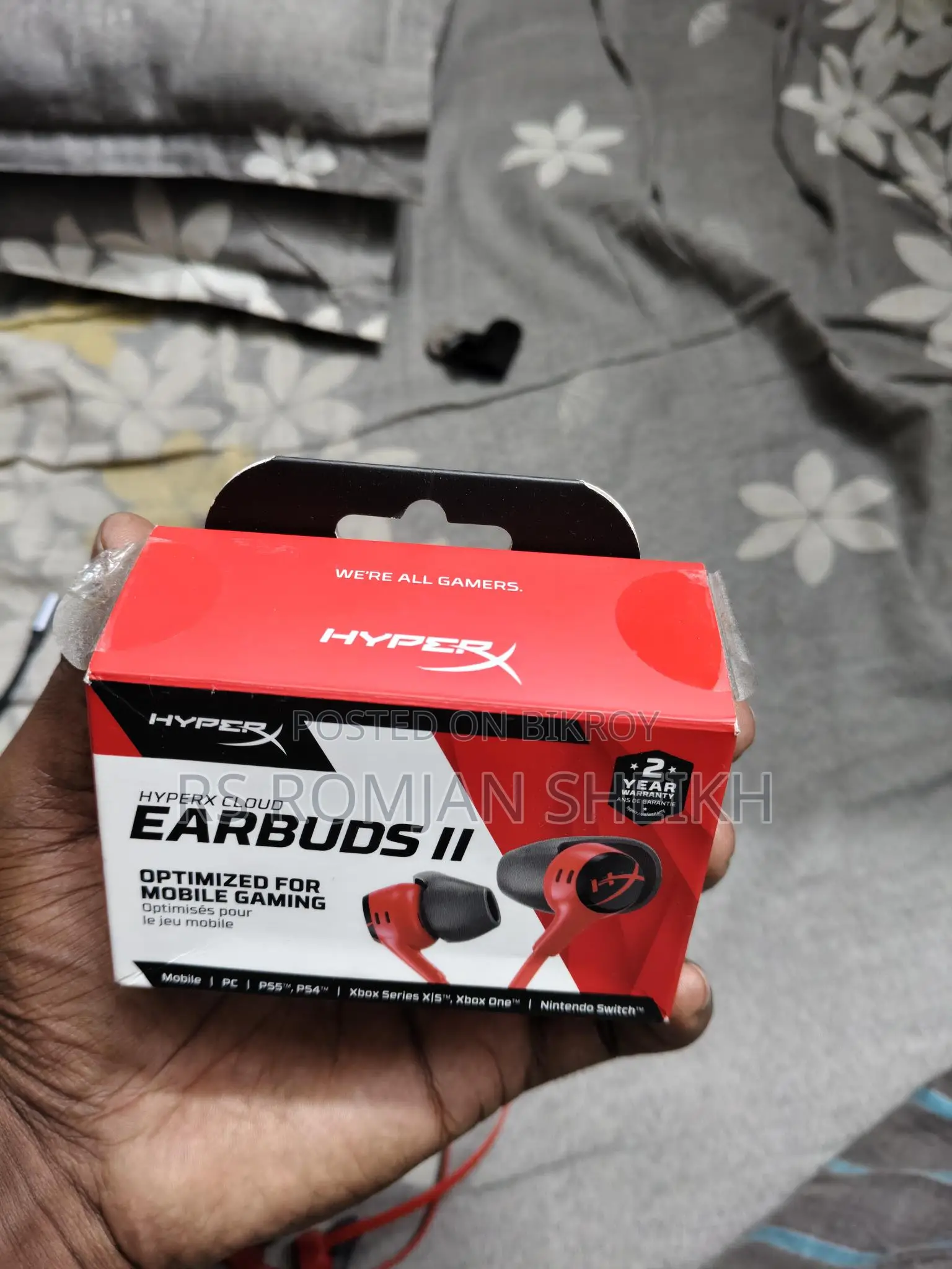 HyperX Cloud2 Gaming Earphone
